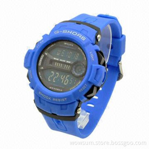 Sports digital watches, various colors are available, with eco-friendly material